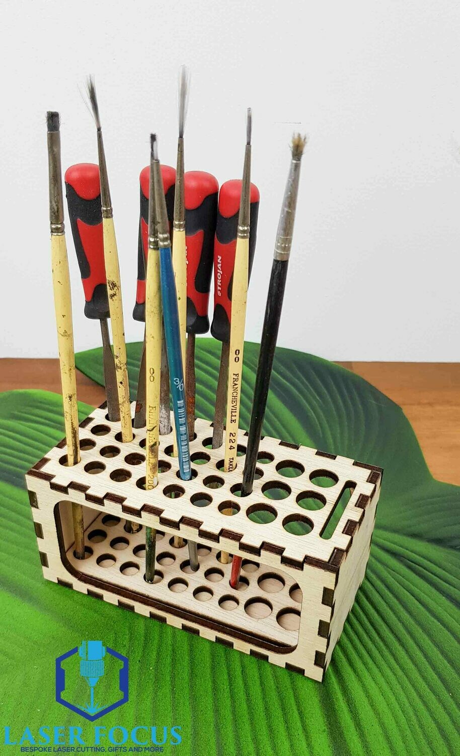 Tool and Brush Holder