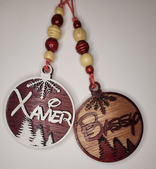 Custom Christmas Baubles
